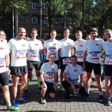 CWI wins Amsterdam Marathon business run