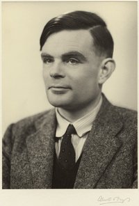 Portrait of Alan Turing